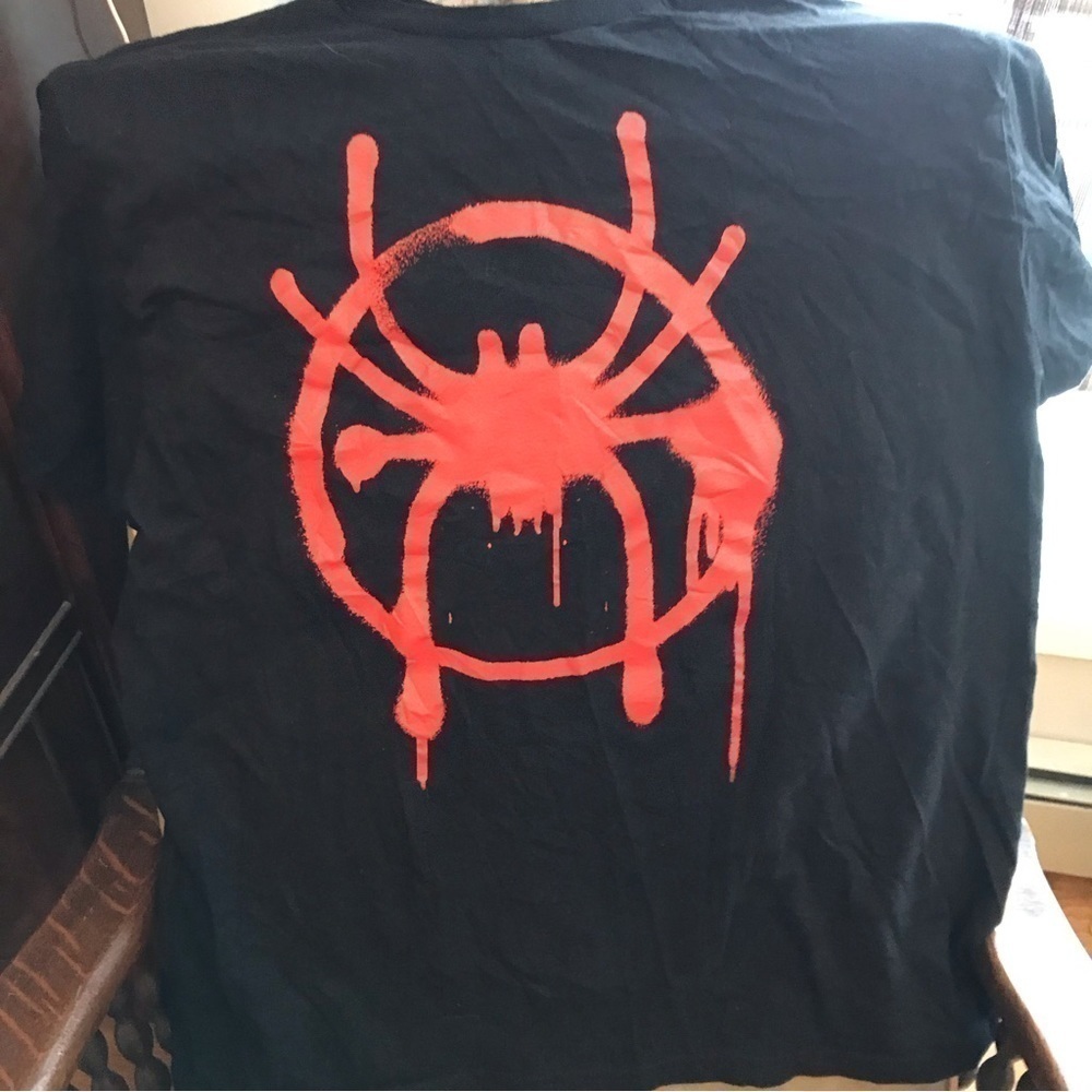 Marvel Spider-Man T shirt. Black.  Size XL. Unisex.